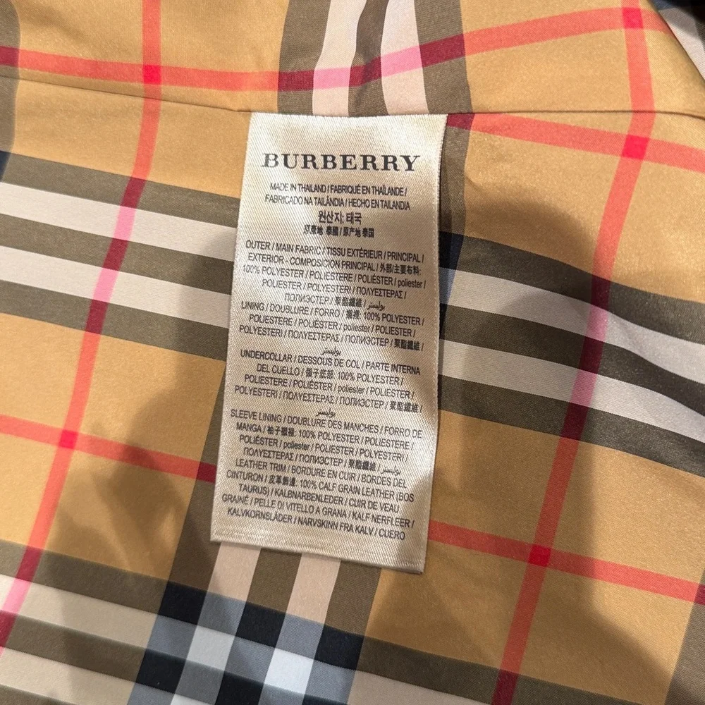 Burberry trench coat Double-Breasted - Picture 6 of 13
